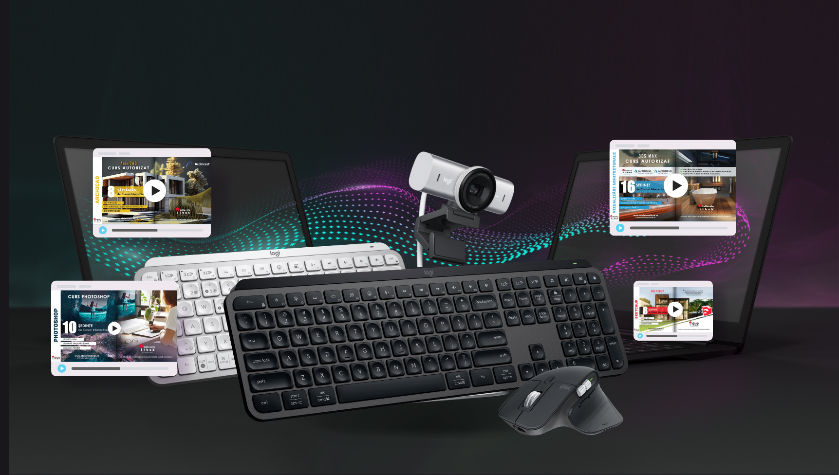 Castiga cu Logitech MX si Atelierele ILBAH