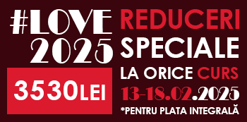 Cu #Love2025 platesti doar 3530 Lei la cursurile pe care le iubesti!