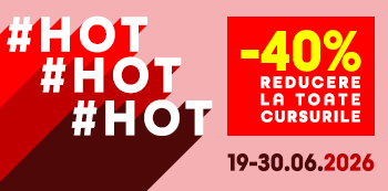 Reduceri #HOT de minimum 40% la cursuri! Si asta nu este tot Reduceri #HOT de minimum 40% la cursuri! Si asta nu este tot