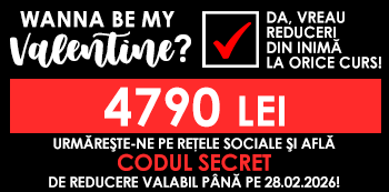 Be my Valentine! Platesti doar 4790 Lei folosind codul secret cu reduceri din inima. Be my Valentine! Platesti doar 4790 Lei folosind codul secret cu reduceri din inima.